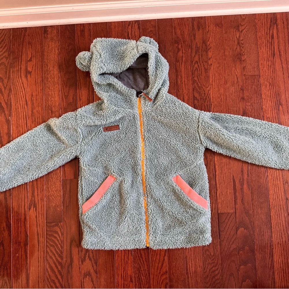 Cozy Fleece Hooded Jacket with Bear Ears